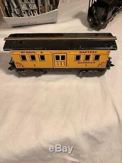 Wells Fargo Electric Antique Train Set 1960's, MODEL 54742 WITH TRACK