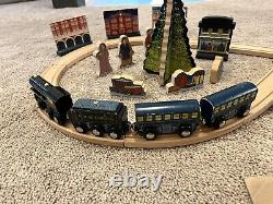 Wooden Polar Express Christmas Train Set Complete Imaginarium Lionel 2008 Toys r