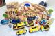 Wooden Train Railway Set 140+ Pieces Brio-compatible Track & Trains (s2)
