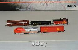 Z Scale Marklin 81465 American Freight Set with Train, Track & Buildings LNIB