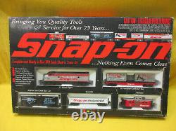 (new) Snap-on Tools Train Set By Life Like Ho Scale Intimidator 8887
