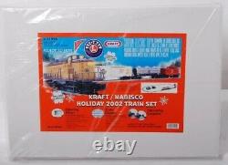 2002 Lionel Train Set Kraft Nabisco Holiday With Oval Track Limited Edition