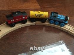 2008 Thomas et ses amis Ensemble de rails en bois Stop & Go en forme de 8, 24 pièces