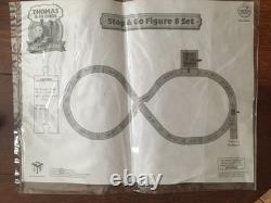 2008 Thomas et ses amis Ensemble de rails en bois Stop & Go en forme de 8, 24 pièces