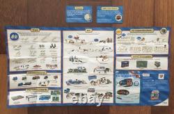 2008 Thomas et ses amis Ensemble de rails en bois Stop & Go en forme de 8, 24 pièces