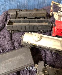 37 Ensemble de trains Lionel vintage de 1950, voitures de train et rail électrique, +++ Tant de choses