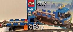 7898 Lego Cargo Train Deluxe100% Complete-instructions-nouveau Autocollants / Xtra Piste