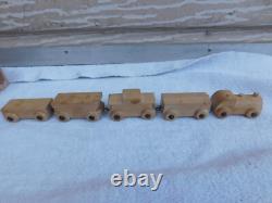 82 pc Lot de Vintage de Thomas le Train Ensemble de Pistes en Bois Magnétiques et Plus +++++