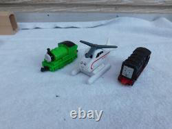 82 pc Lot de Vintage de Thomas le Train Ensemble de Pistes en Bois Magnétiques et Plus +++++