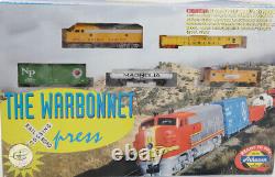 Athearn The Warbonnet Xpress Train Set C8, Ho Train+expander Set