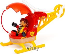 BRIO World 36114 Ensemble Méga Spirale Piste de Train en Bois à Niveaux Multiples