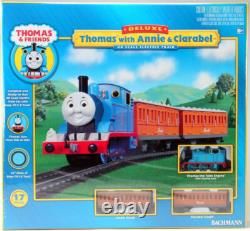 Bachmann 00642 HO Deluxe Thomas Annie & Clarabel E-Z Track Train Set