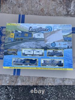 Bachmann 00734 Ensemble de Train Électrique Coastliner avec Piste E-Z Échelle HO Voir Remarques