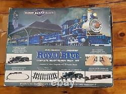 Bachmann 90016 Ensemble de train électrique à l'échelle G Royal Blue sans voies