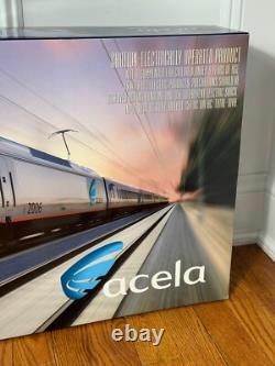 Bachmann Amtrak Acela Express Ensemble de Train de Passagers Échelle HO #01202