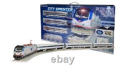 Bachmann Amtrak City Sprinter Train Set (dcc/sound Prêt) 00772 Nouveaut En Stock
