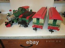 Bachmann G Scale Holiday Special Anniversary Train Set Loco/tender/2 Voitures
