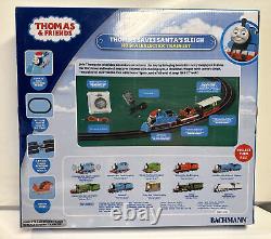 Bachmann HO Scale Thomas & Friends Thomas Sauve le Traineau du Père Noël Set de train #00773