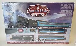 Bachmann Ho North Pole Train Express Set E-z Piste Poids Lourds Observation Entraîneur