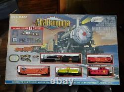 Bachmann Ho Train New Chattanooga Steam Complet Prêt À Courir Set Avec Ez Track