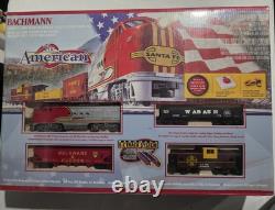 Bachmann Le train Ho American Santa Fe avec système de rail EZ complet et scellé