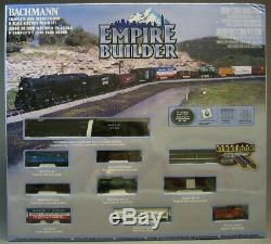 Bachmann N Scale Empire Builder Santa Fe Ensemble De Train De Vapeur Moteur Bac24009 De Fret
