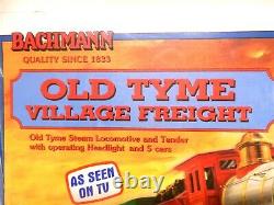 Bachmann Old Tyme 00604 Ho Train Set Ez-track 47x38'comme Vu À La Télévision Nib Ms