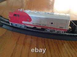 Bachmann Red Rock Express Ho Scale D'occasion Train Set 36in. Voie Circulaire