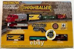 Bachmann Santa Fe Highballer N-scale Electric Train Set Brand Nouveau, En Boîte