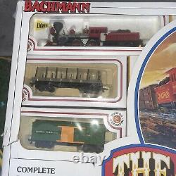Bachmann The Old Timer Train Vintage Set Ho Scale 1988 Complet #00275 Allumé