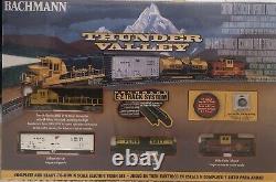 Bachmann Thunder Valley Train Set Prêt À Courir Électrique Avec Des Pistes Extra