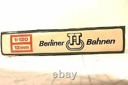 Berliner Bahnen Tt (1120) Ensemble De Trains À L'échelle Voies Manquantes Ob
