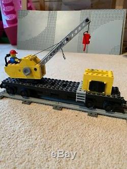 Bundle Ferroviaire Vintage Lego 12v Trains, Piste, Modèles, Points D'origine