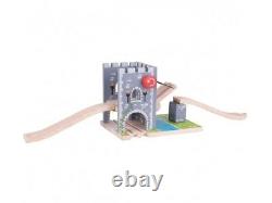 Castle Draw Bridge For Wooden Train Track Set (brio Thomas) Nouveau Boxed