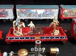 Confederate Express CIVIL War Train Set Hawthorne Village Ho Bachmann Avec 13 Cars
