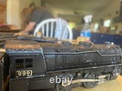 Deux ensembles de trains miniatures vintage