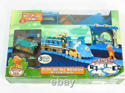 Dinosaur Train Dino Adventure Track Sea Set Blue Motorized Engine Pbs Henson