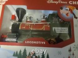 Disney Parks Christmas Train Set 5 Voitures Et Piste Mickey Holiday Express Rare