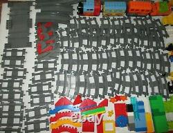 Duplo Motorized Train Set Track Large Toy Lot Toy Bundle