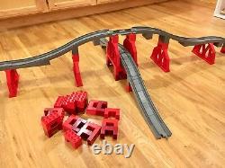 Duplo Thomas Et Ses Amis Gris Piste Bridges Train Énorme Set Lego