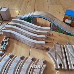 ENORME PACK DE RAILS THOMAS TRAIN Chemin de fer en bois Thomas