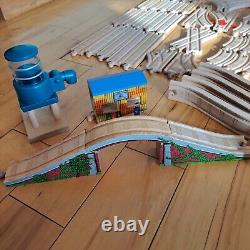 ENORME PACK DE RAILS THOMAS TRAIN Chemin de fer en bois Thomas