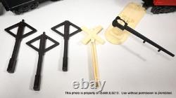 ENSEMBLE DE TRAIN ÉLECTRIQUE VINTAGE LOUIS MARX Locomotive, Piste, Transformateur + NON TESTÉ