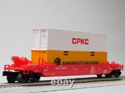 ENSEMBLE DE TRAIN FRET LIONEL CPKC MAXI STACK LIONCHIEF GAGE O CANADIEN 2523020 NEUF