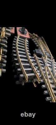 ENSEMBLE DE VOIES FERRÉES KGB Avec Alimentation Modèle-Art 5400 Avec 4 Wagons Runge + Train de Travail