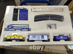 Enorme Lot#7 Ensemble de Train Express de la Marine Américaine, Eng, 3 Voitures, Piste, Bloc d'Alimentation et plus