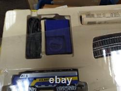 Enorme Lot#7 Ensemble de Train Express de la Marine Américaine, Eng, 3 Voitures, Piste, Bloc d'Alimentation et plus