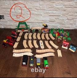 Enorme lot de rails de train en bois mélangés, ensemble limité Imaginarium ToysRUs Thomas
