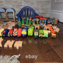 Enorme lot de rails de train en bois mélangés, ensemble limité Imaginarium ToysRUs Thomas