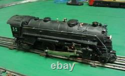 Ensemble Complet Lionel 1664 Locomotive Train Tender 3 Tin Litho Cars Tracks Plus